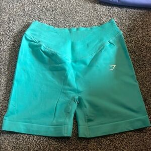 Gymshark Teal Biker Shorts